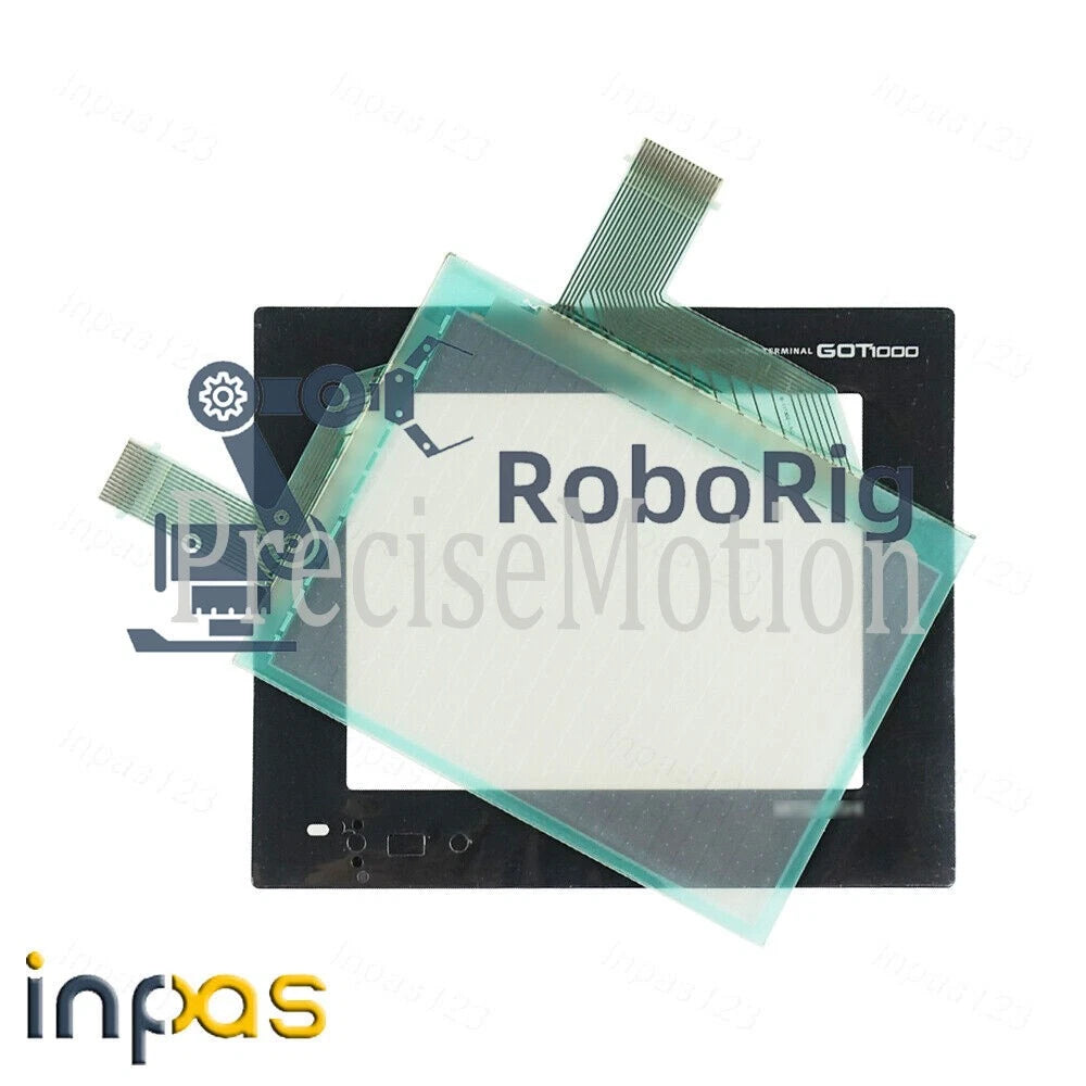 For Mitsubishi GT1555-QTBD GT1555QTBD Touch panel screen + protective film