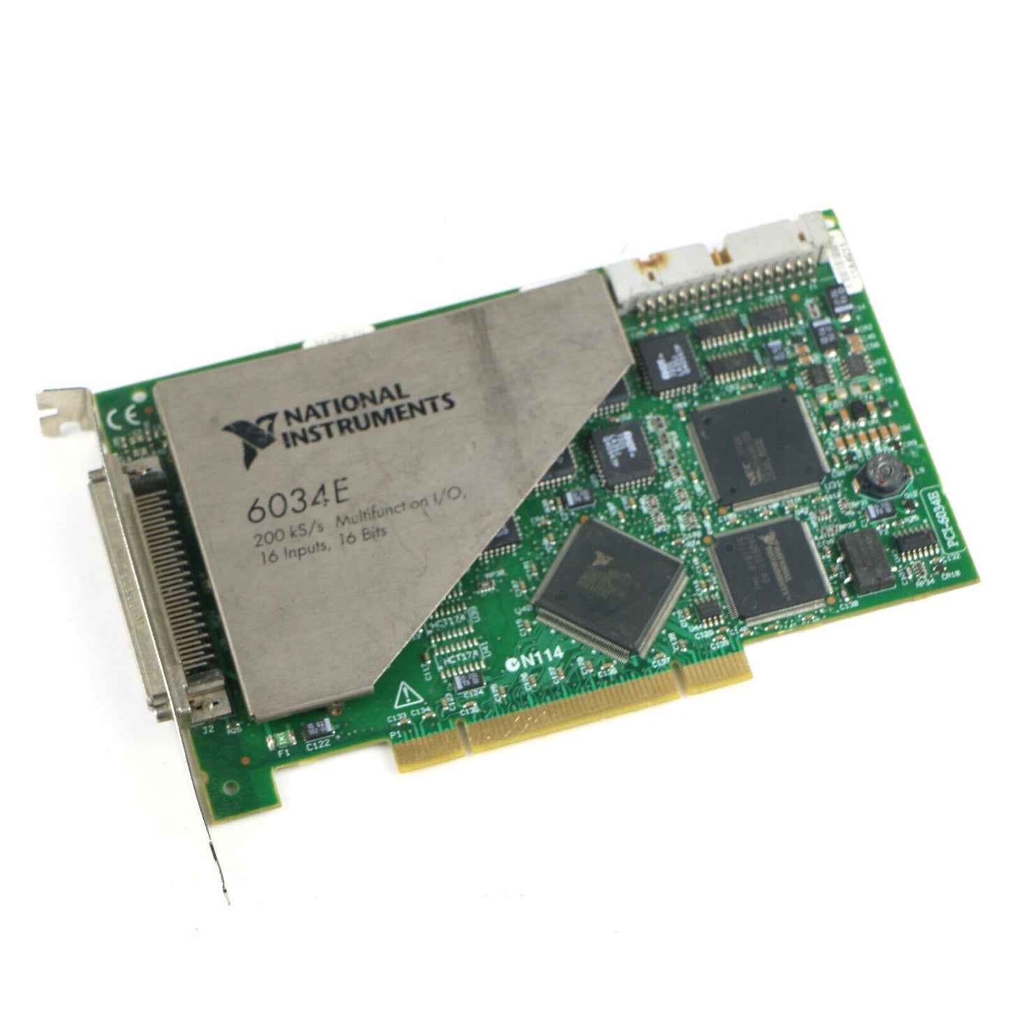 Tested NATIONAL INSTRUMENTS PCI-6034E DAQ Card 16-bit Analog Input - NATIONAL INSTRUMENTS