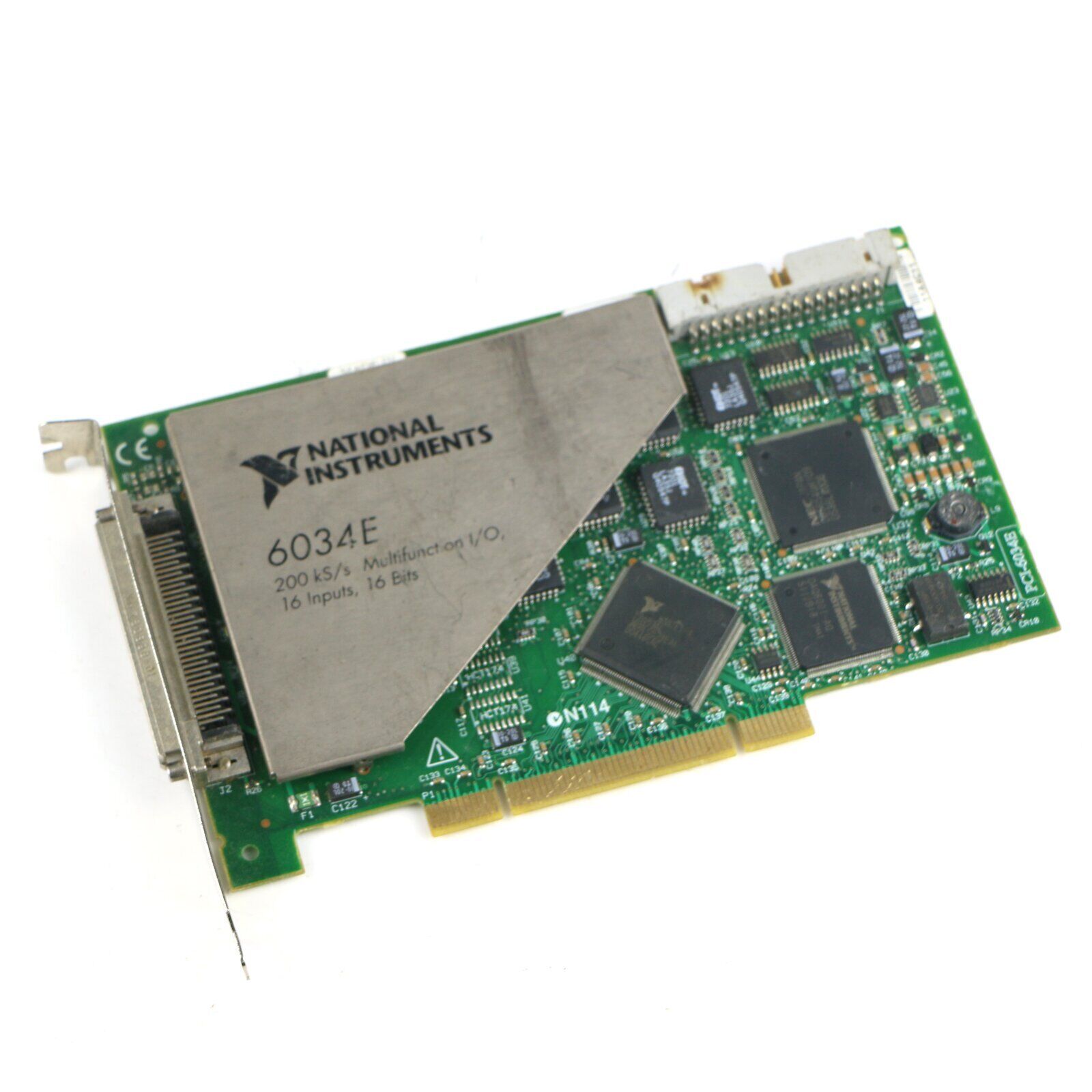 Tested NATIONAL INSTRUMENTS PCI-6034E DAQ Card 16-bit Analog Input - NATIONAL INSTRUMENTS