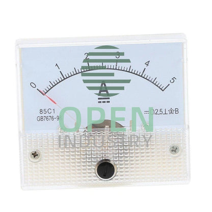 1PCS 85C1-A 85C1 5A Analog Panel AMP Current Meter Ammeter Gauge Tester