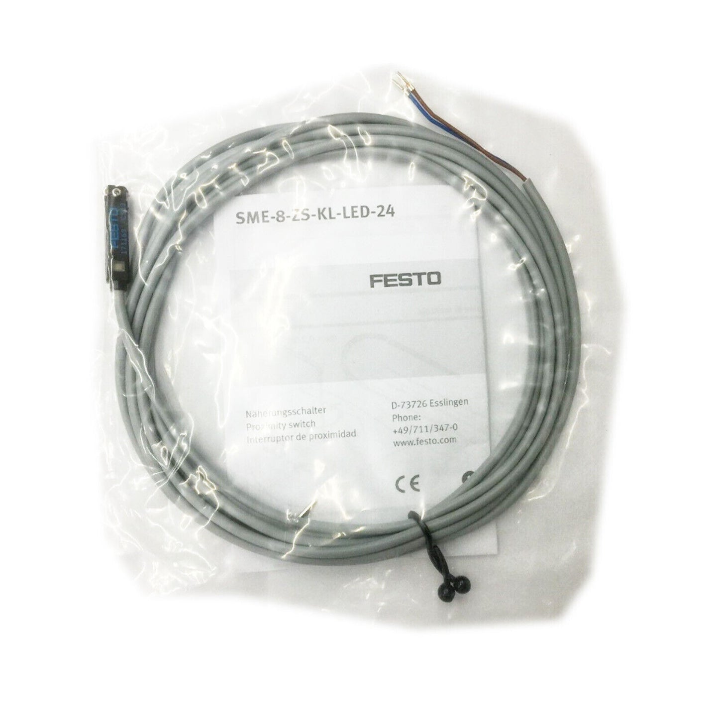 new 1pc FESTO Magnetic Switch Sensor 171169 SME-8-ZS-KL-LED-24 - FESTO