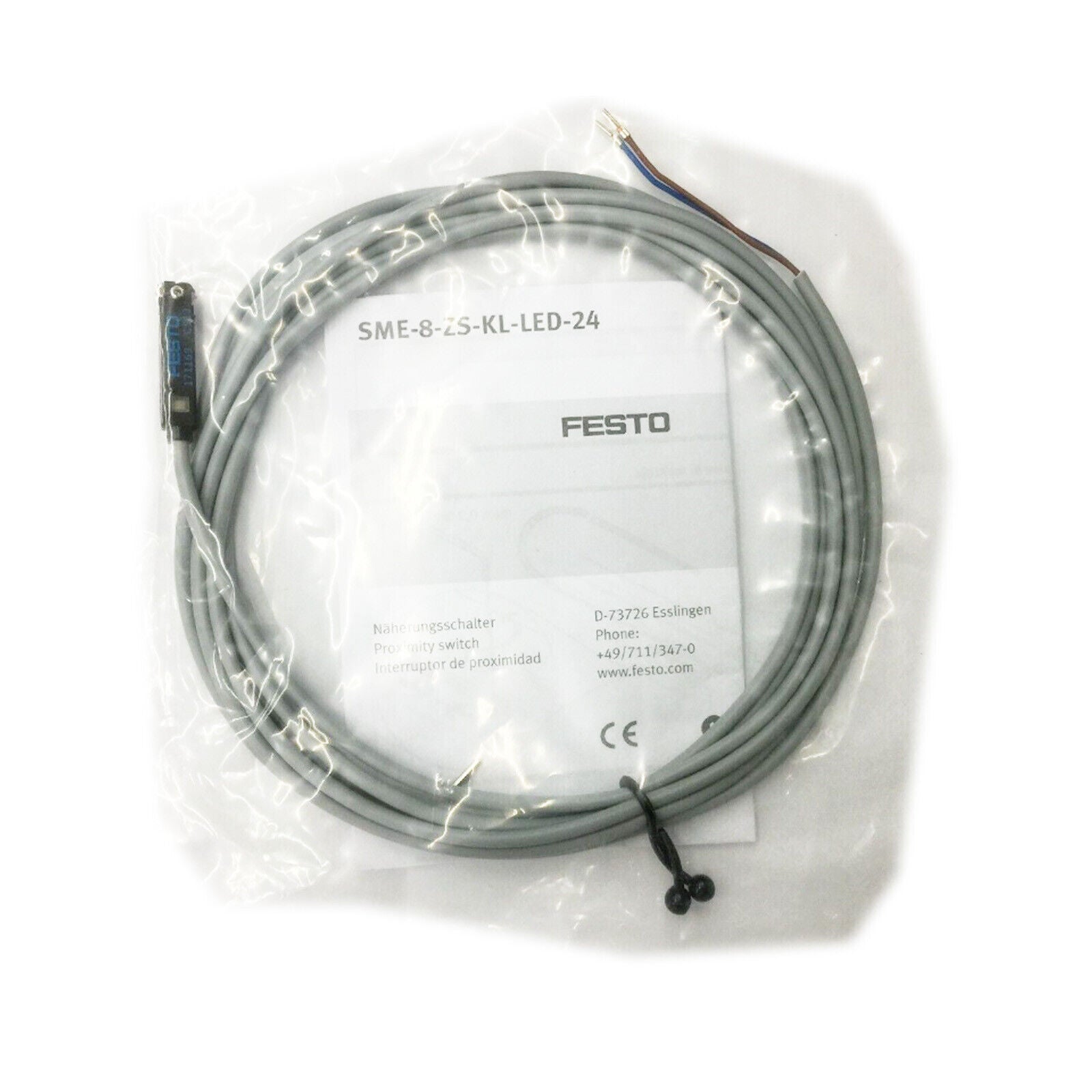 new 1pc FESTO Magnetic Switch Sensor 171169 SME-8-ZS-KL-LED-24 - FESTO