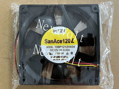 Sanyo 109P1212H434 fan 12V 0.45A 3 line 120*120*25MM