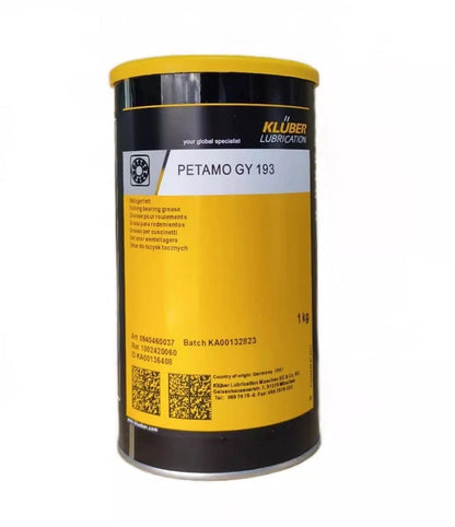 KLUBER Lubrication PETAMO GY 193 Grease 1Kg ( 2.2 LB/ 35.3 oz) free ship