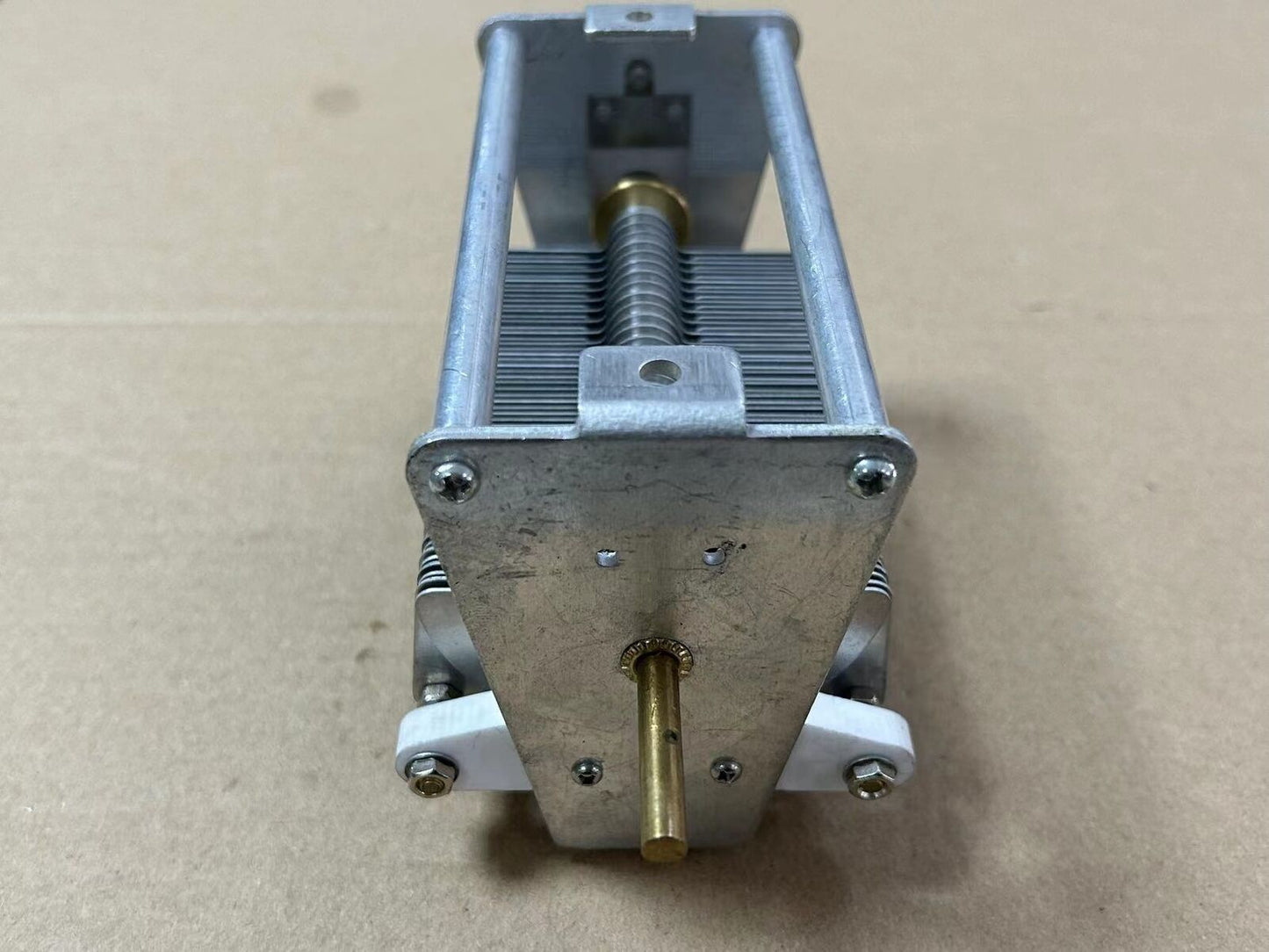 new Single-unit Air Dielectric Variable Capacitor 20-1000PF 1000V with knob - KOEED