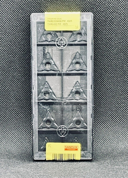 TNMG 432-PM 4325 / TNMG220408-PM 4325 CNC Carbide Inserts (10 pcs) Free Shipping
