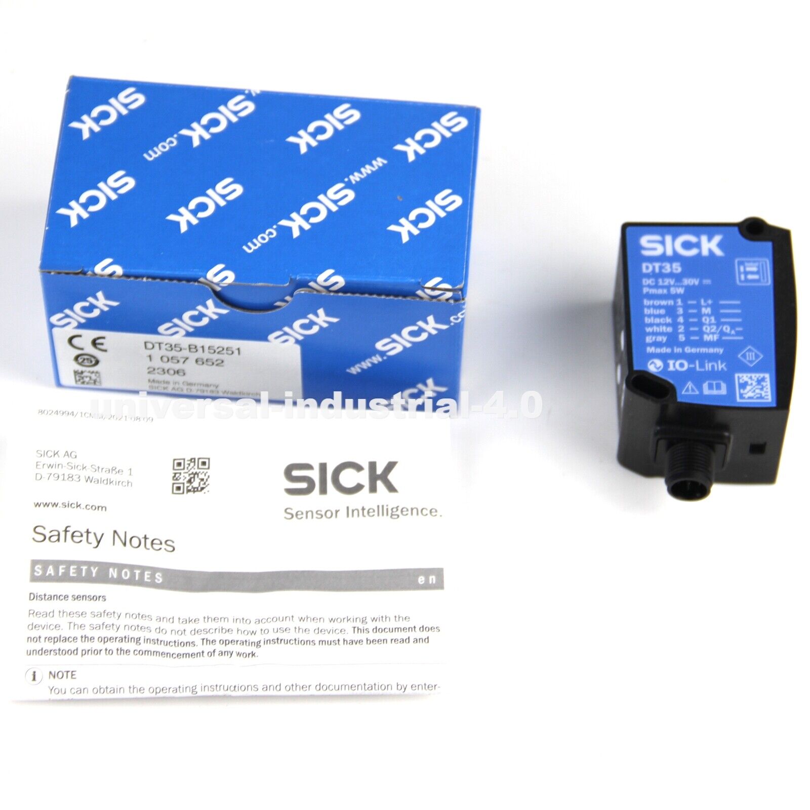 new  SICK DT35-B15251 Distance Proximity Sensor 1057652