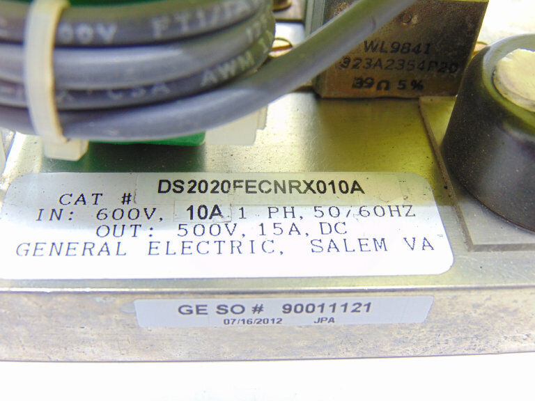 DS2020FECNRX010A DRIVE - GENERAL ELECTRIC
