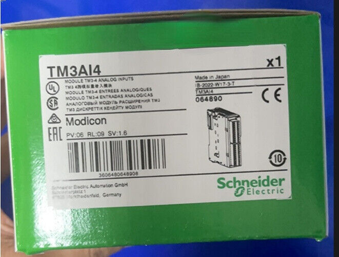 Brand New Schneider Electric TM3AI4 Modicon TM3-4 Analog Input Module - SCHNEIDER