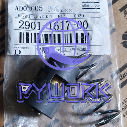 1Pcs 2901161700 Thermosatic Valve Kit For Atlas Air Compressor 2901-1617-00