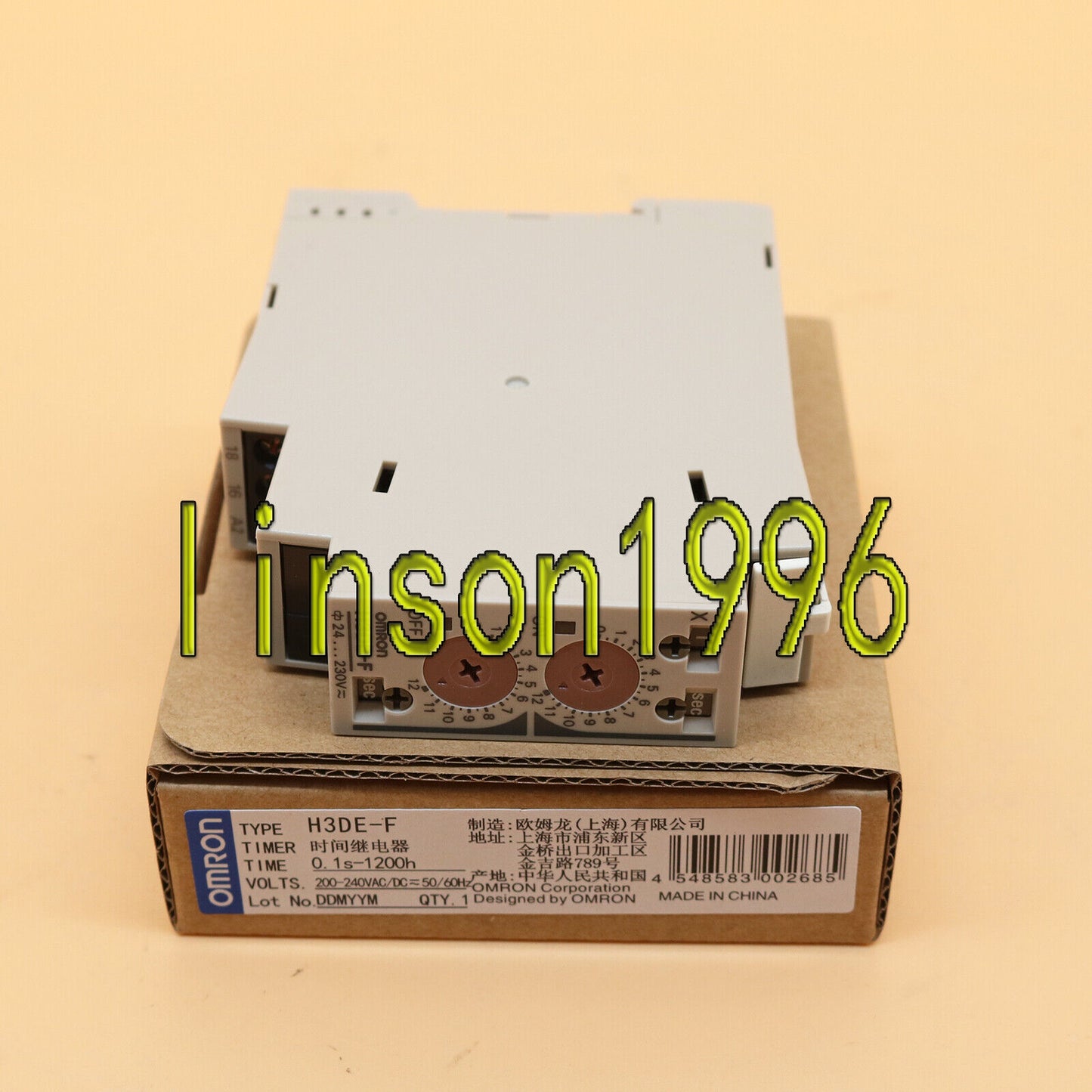 Omron H3DE-F Time Relay - OMRON