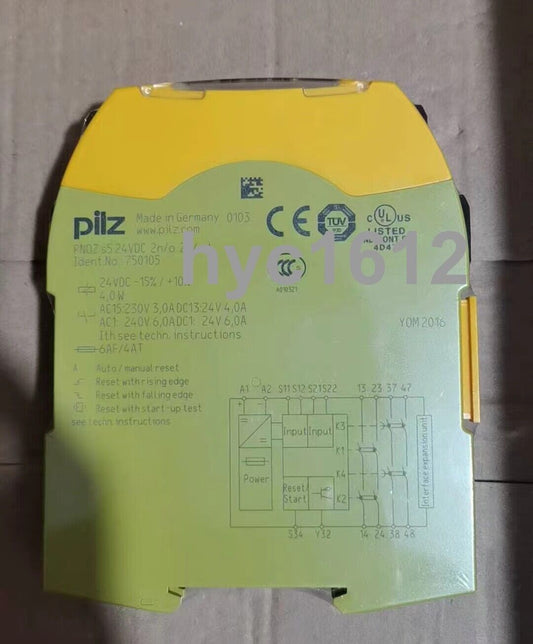 1PC 750105 PNOZ S5 24VDC Safety Relay 750105HT - PILZ