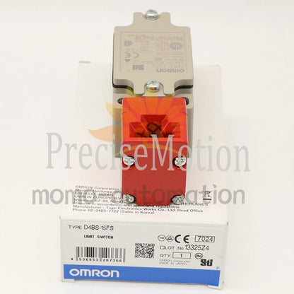 OMRON D4BS-15FS Safety Gate Switch D4BS15FS One Free Shipping