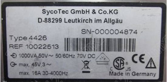 SycoTec KAVO D-88299 - SYCOTEC