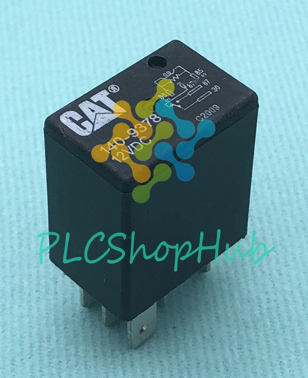 1PC CAT Automotive Relay 140-9378 12V 5Pins Excavator RelayReplace HFV6-012Z-TR