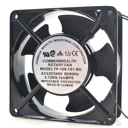 1pcs  COMMONWEALTH FP-108-1S1-BU 12038 220V 12CM 0.13A AC fan