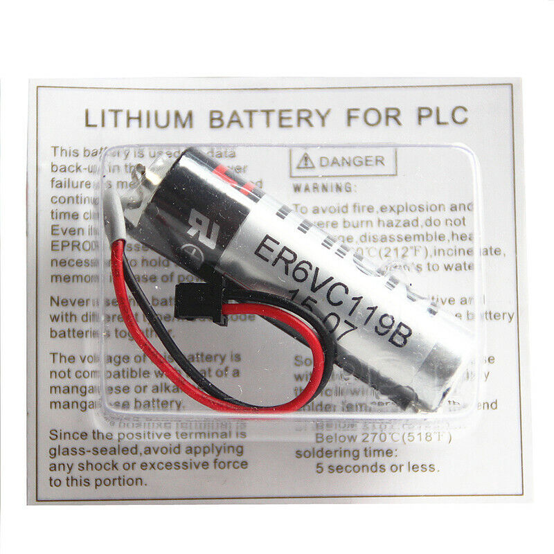new 1PC ER6VC119A/ER6VC119B/3.6V for Mitsubishi M70 system battery MR-J3BAT