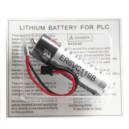 new 1PC ER6VC119A/ER6VC119B/3.6V for Mitsubishi M70 system battery MR-J3BAT