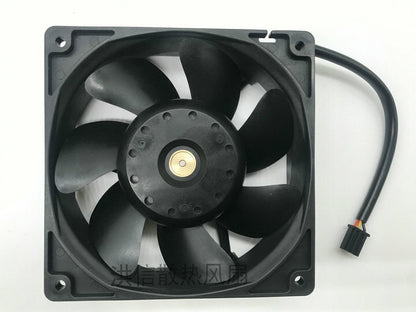 SANYO 109R1212H1011 DC12V 0.52A 12038 12cm 3-wire chassis cooling fan