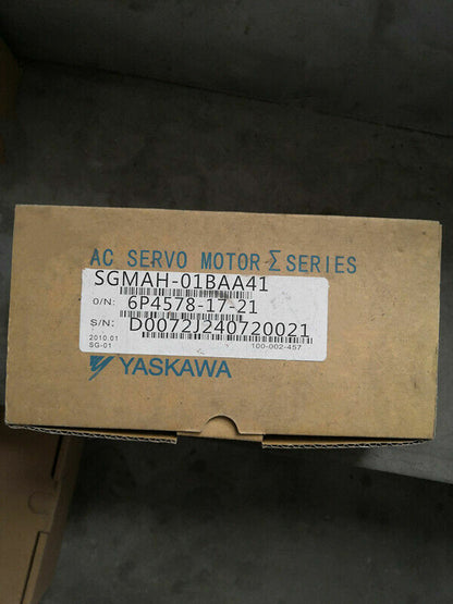new 1PC YASKAWA AC SERVO MOTOR SGMAH-01BAA41 SGMAH01BAA41 PING - YASKAWA