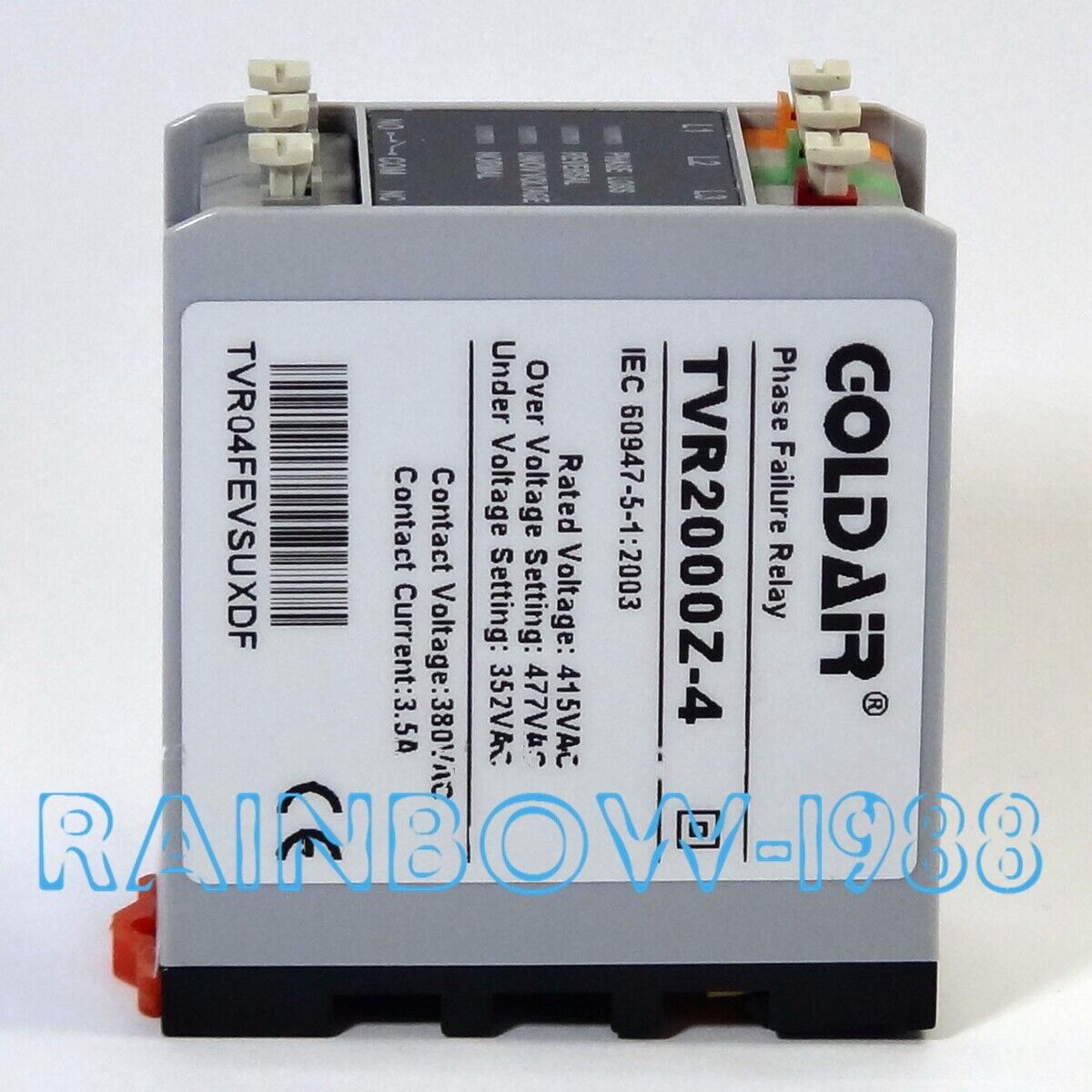 new Anti harmonic 3-phase power supply protector phase sequence relay TVR2000Z-4 - UNKNOWN VENDOR