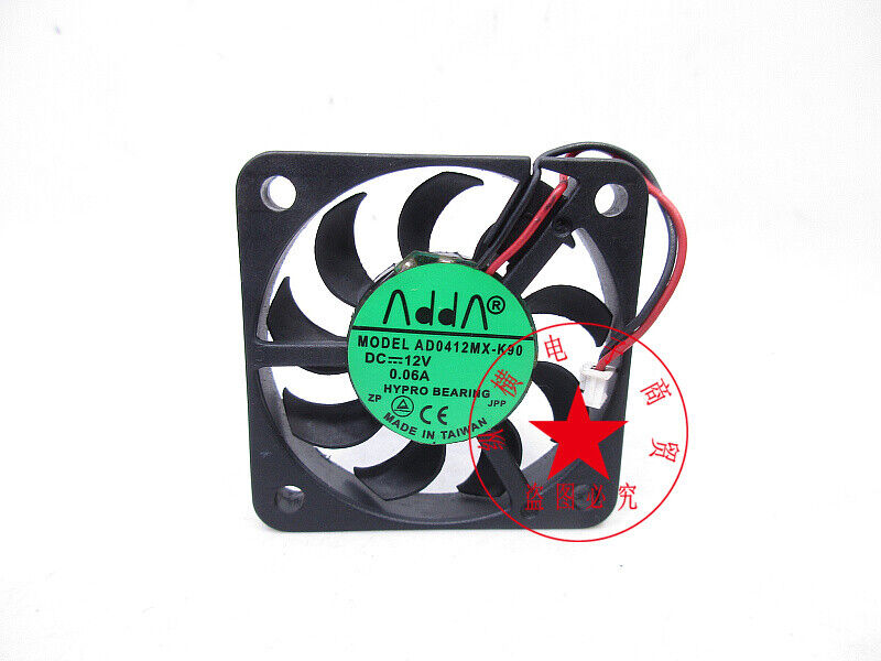 used ADDA AD0412MX-K90 4007 12V 0.06A ultra-thin silent fan