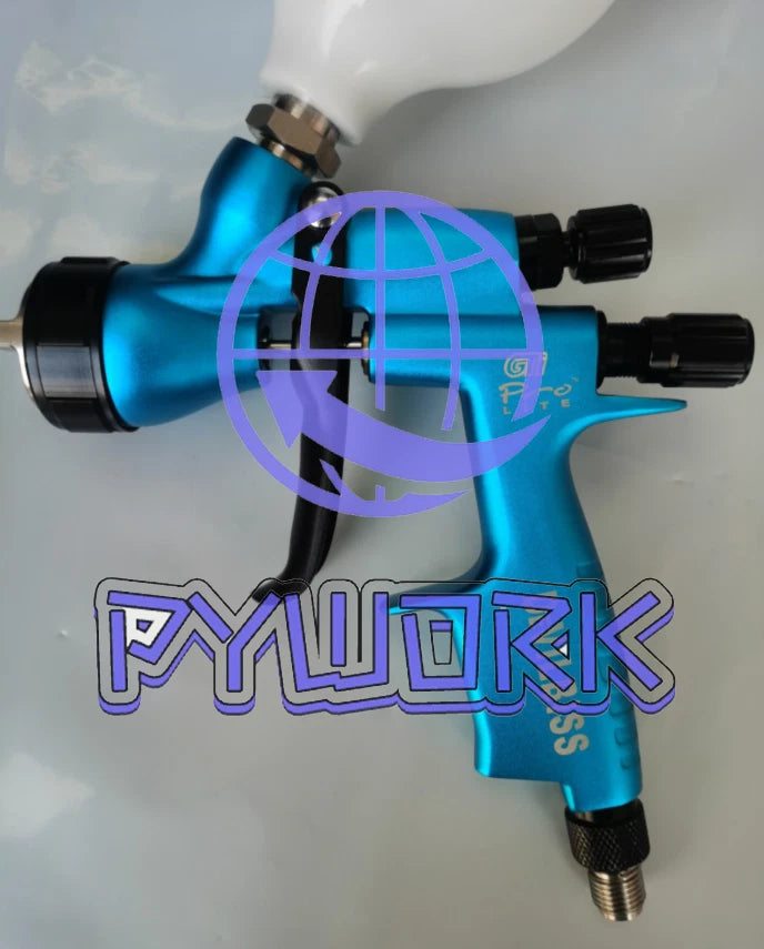 Type Paint Neptune Blue 110B 1.3mm Nozzle 600ml Cup Spray Gun Cars for Devilbiss