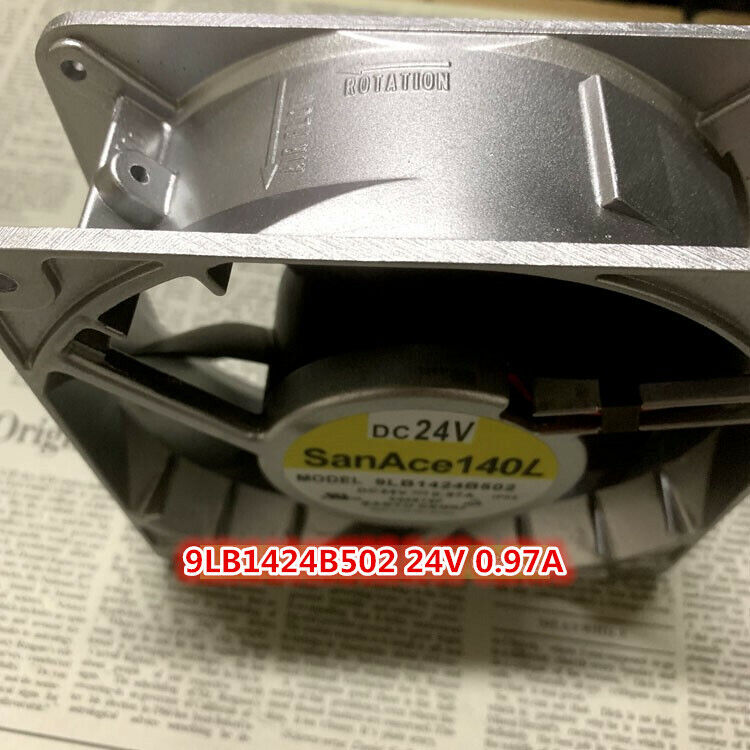 new Sanyo SANACE140L 9LB1424B502 24V 0.97A 14050 aluminum frame axial fan - SANYO
