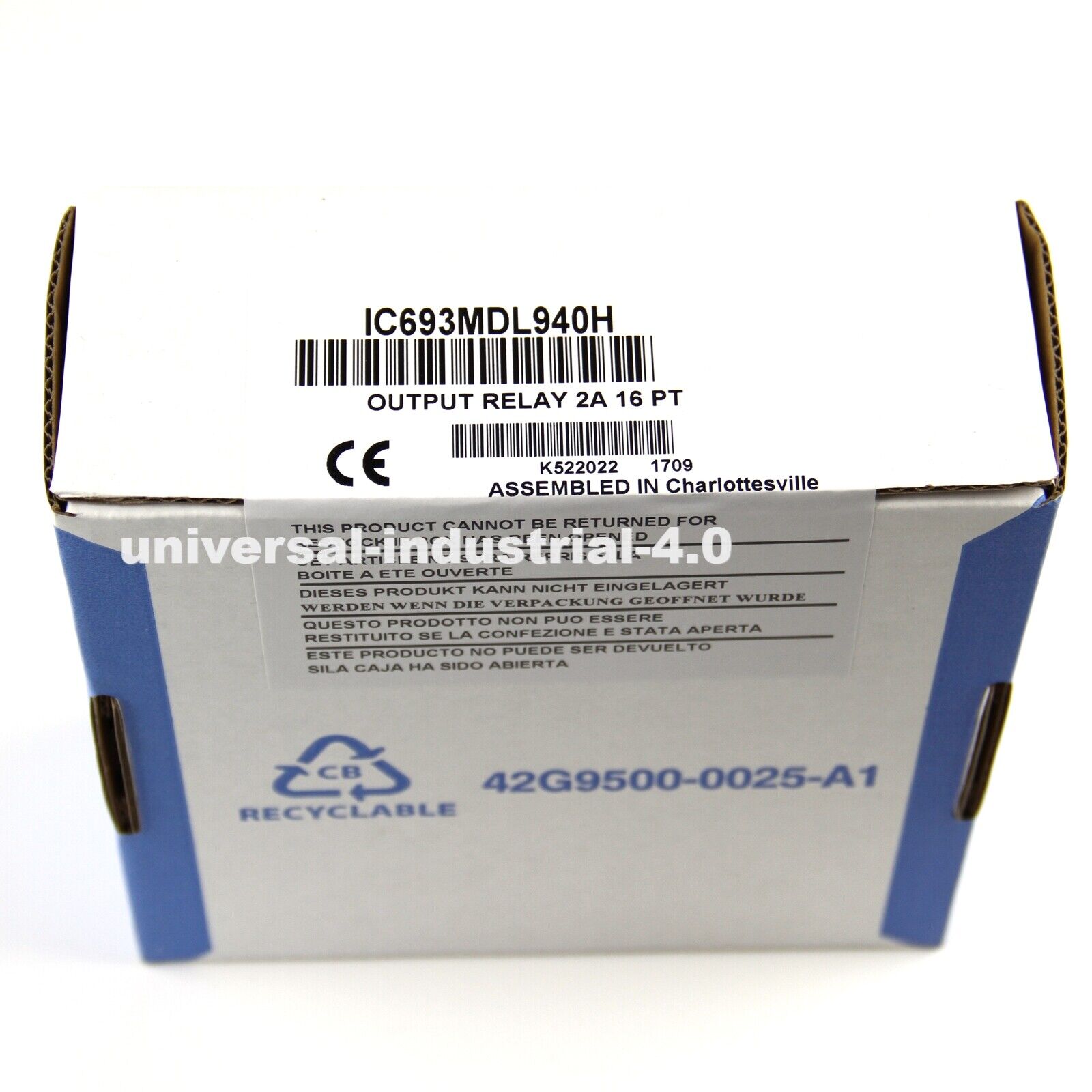 New GE FANUC IC693MDL940H Output Module in Box - FANUC