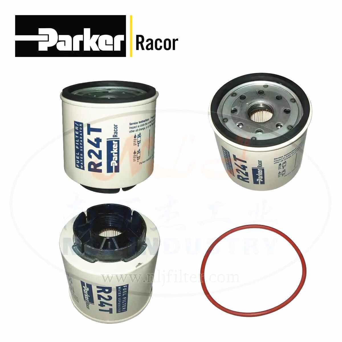 new For R24T Fuel Filter/Water Separator Core Parker Racor