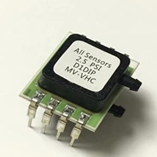 VELA D1DIP-MV-VHC Pressure Sensor 2.5PSI 2.5INCH - VELA