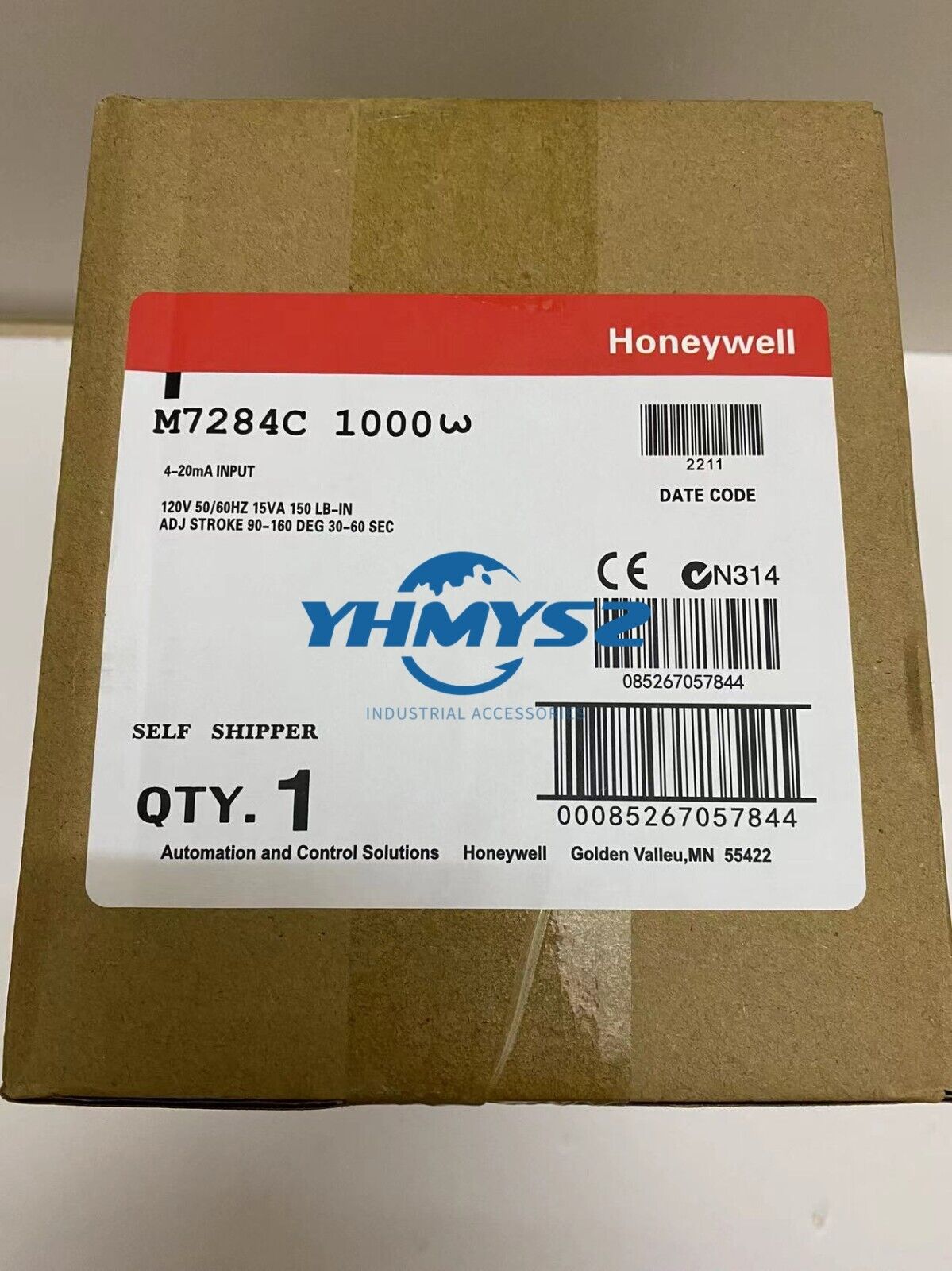 new  and unopened Honeywell M7284C-1000 motor M7284C 1000