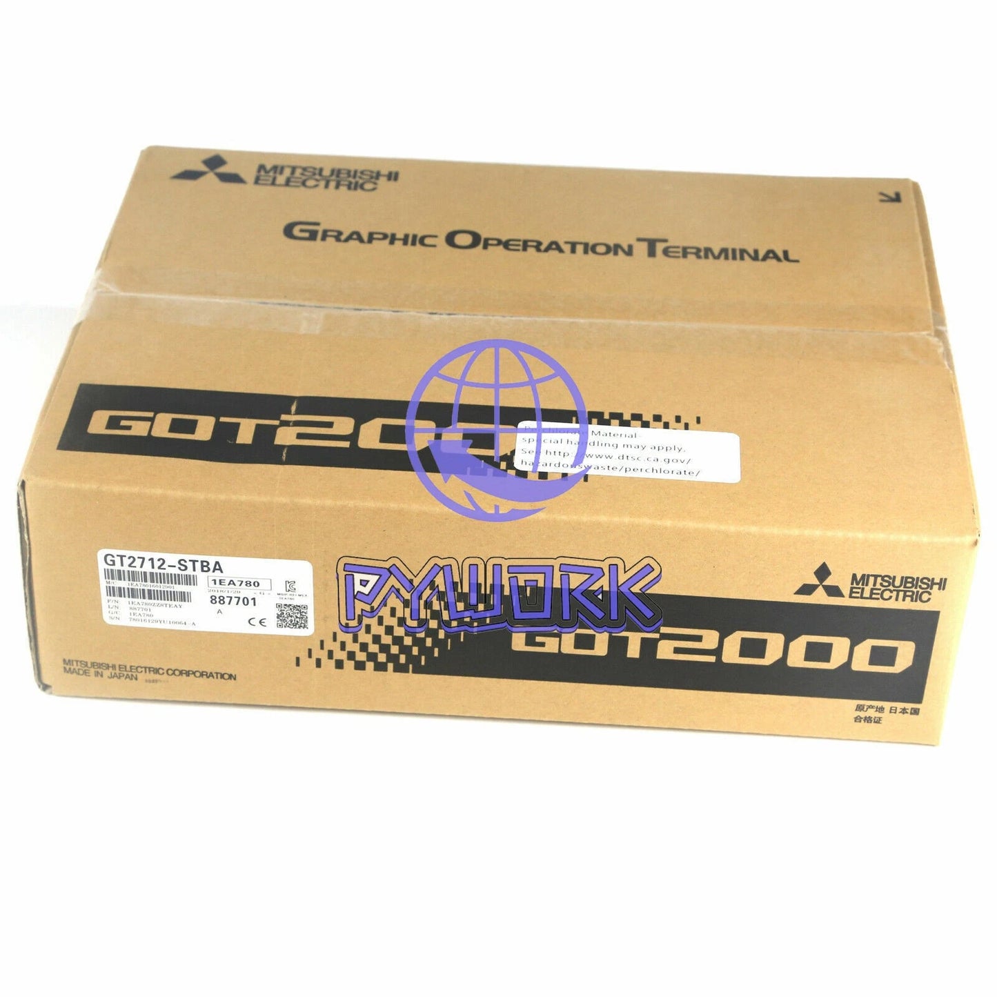 1PC Mitsubishi GT2712-STBA HMI GT2712STBA Touch Screen In Box
