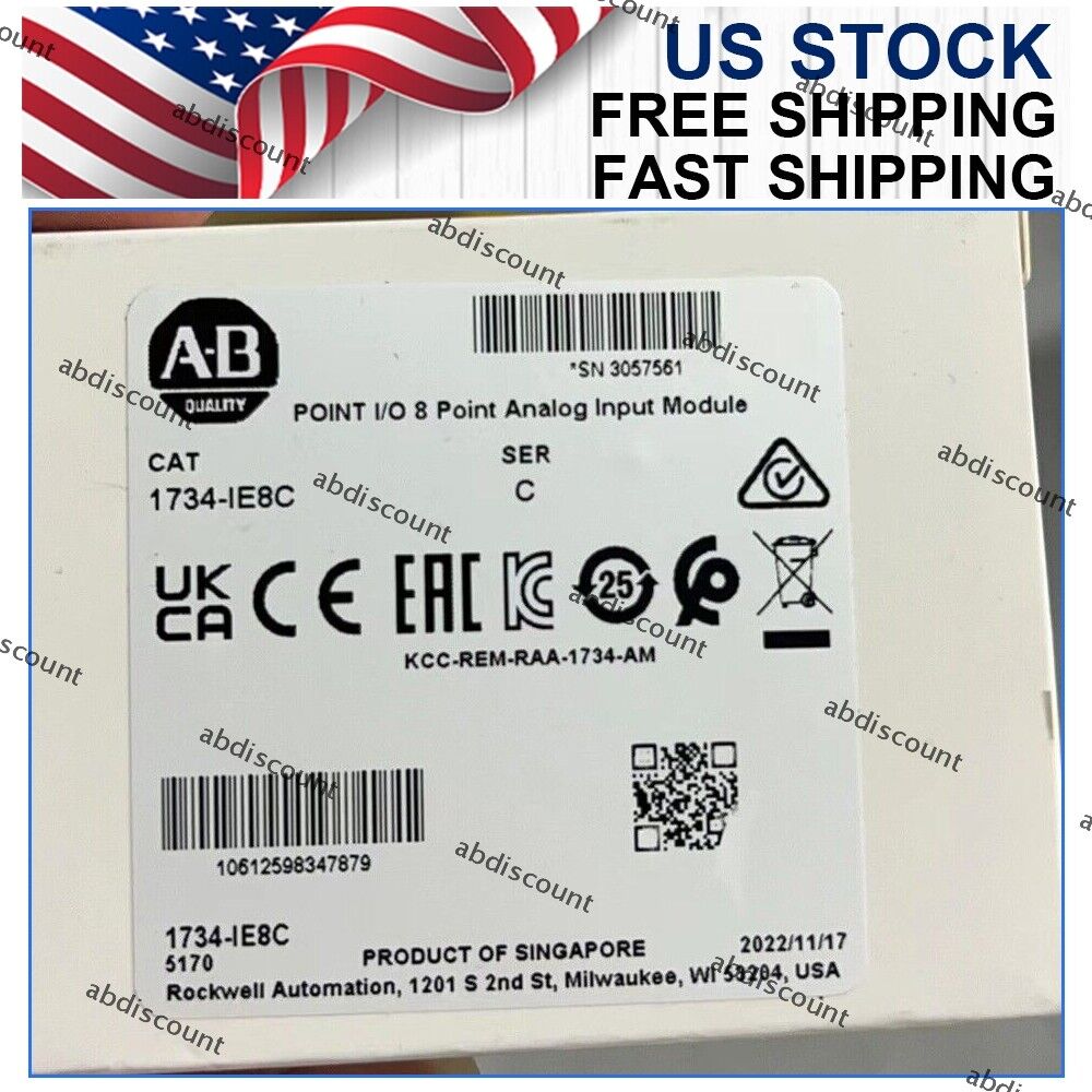 New Sealed AB 1734IE8C POINT Analog Input Module - NEW SEALED AB