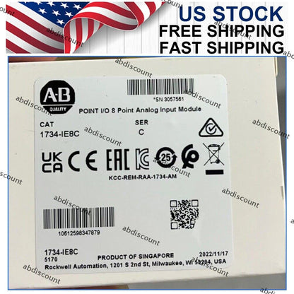 New Sealed AB 1734IE8C POINT Analog Input Module - NEW SEALED AB