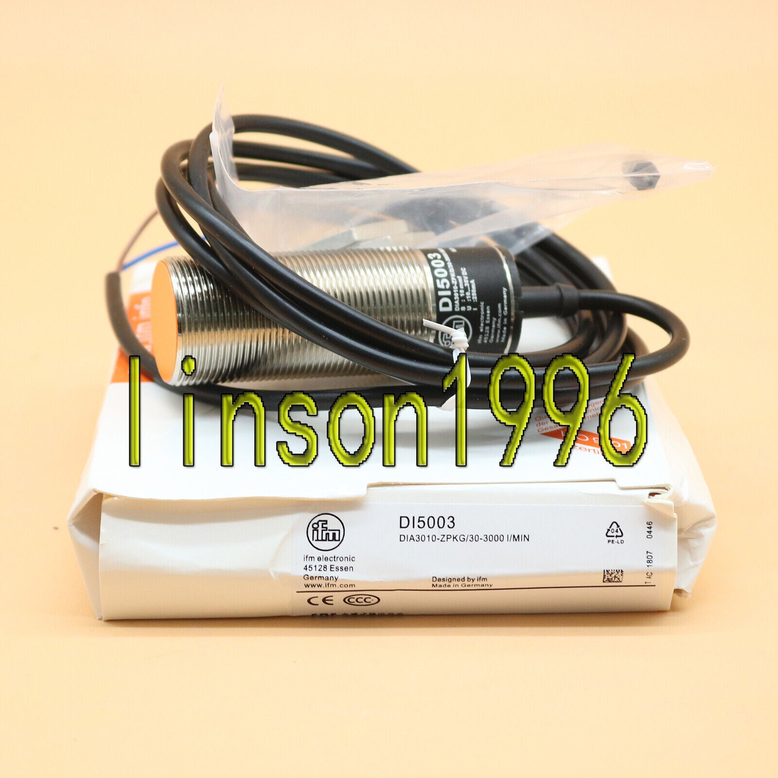 new 1PC  For IFM DI5003 Proximity Switch Sensor In Box Fast Delivery IFM