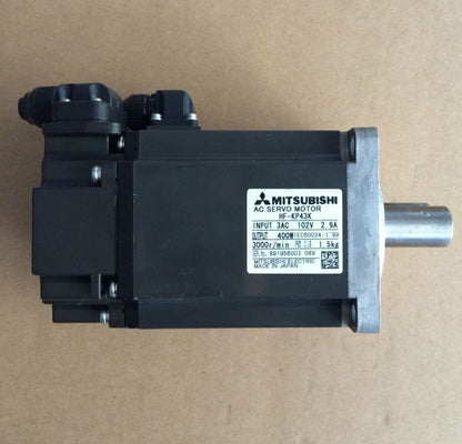 used Mitsubishi AC servo motor HF-KP43K tested in good condition - MITSUBISHI