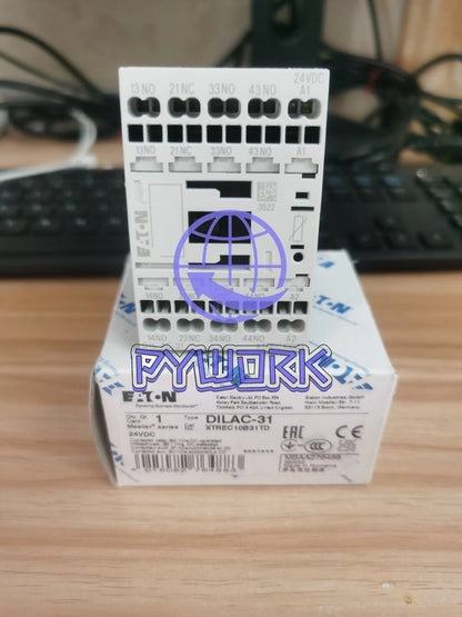 1Pcs Eaton Moeller DILAC-31 XTREC10B31TD DC Contactor 24VDC ~