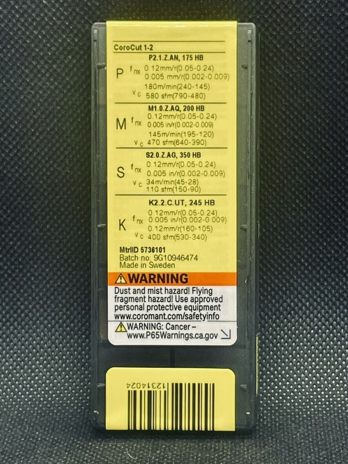 N151.2-300-4E 1125 CARBIDE CUT-OFF INSERTS (10 PCS) FREE SHIPPING