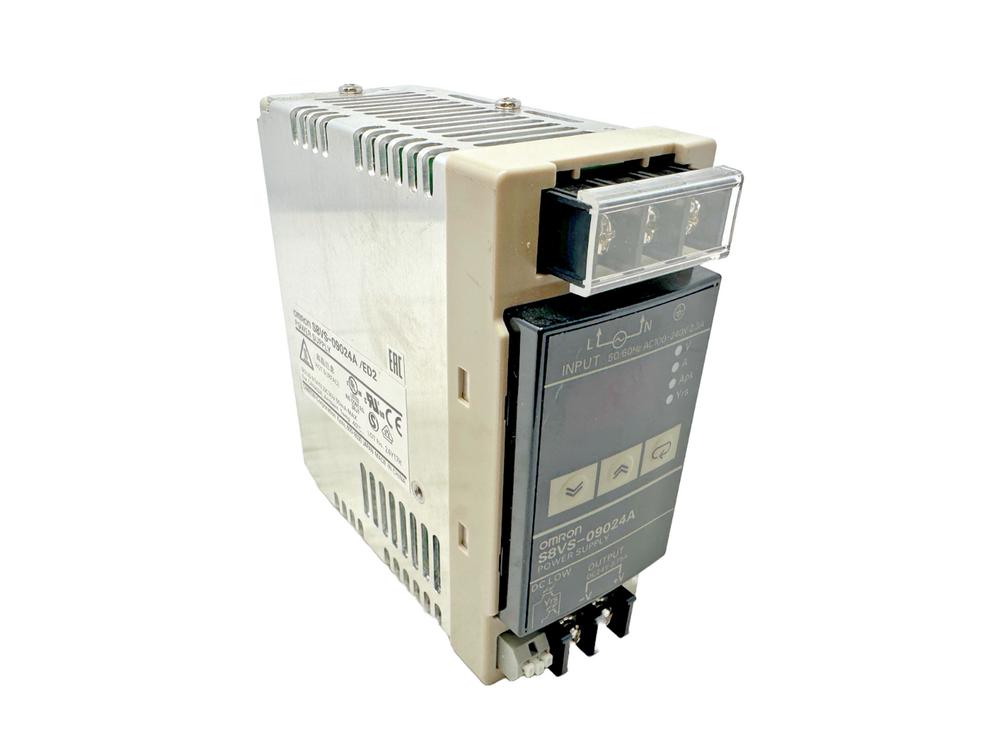 used Omron S8VS-09024A/ED2 Power Supply - OMRON