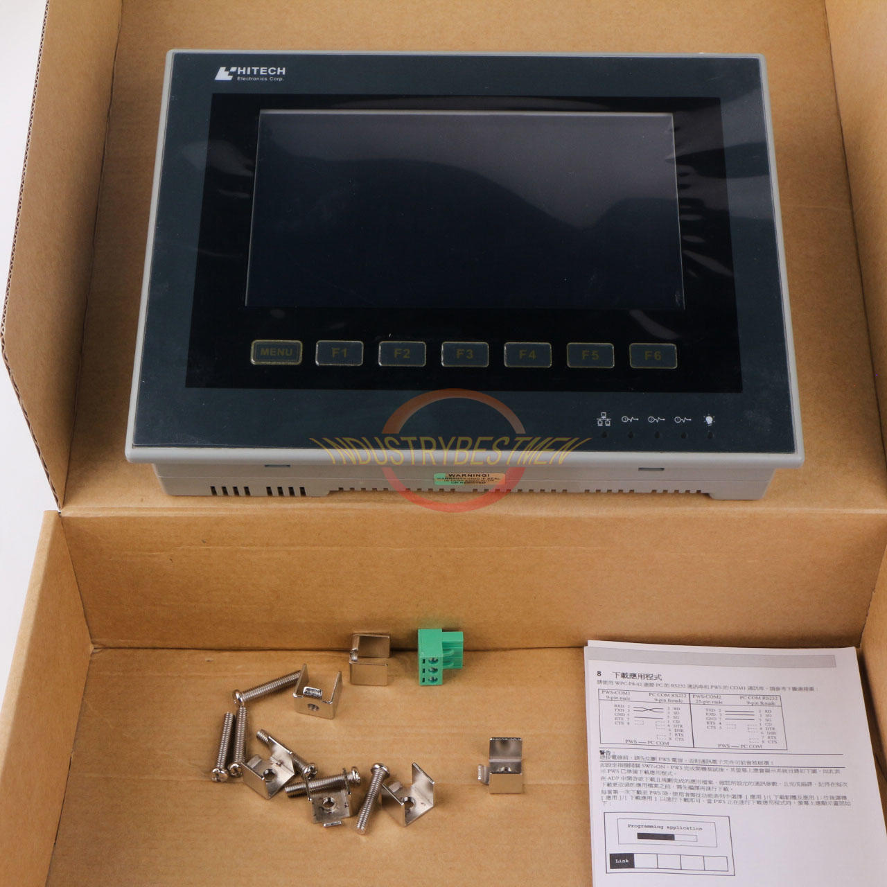 new 7.5 Inch HMI Touch Panel HITECH Update To Touch Screen PWS6700T-P PWS6710T-P