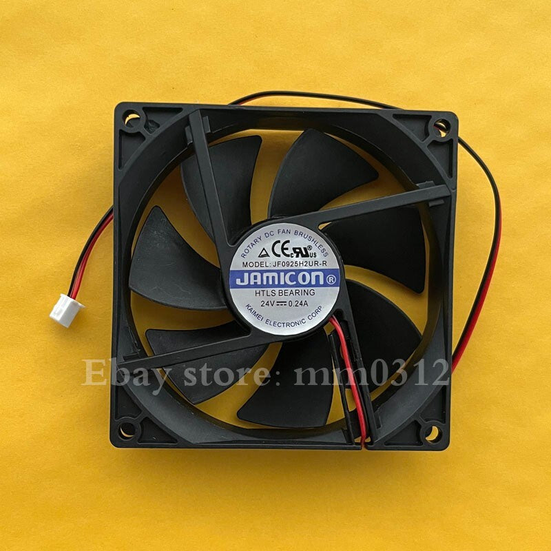 JAMICON JF0925H2UR-R DC24V 0.24A 9CM 2-Wire Cooling DC Fan