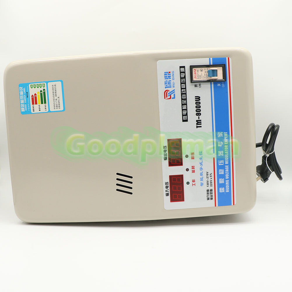 Automatic Voltage Stabilizer AC regulator Power Supply 140-260V