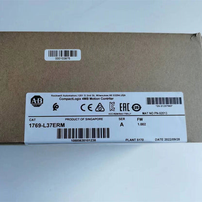 Allen-Bradley 1769-L37ERM CompactLogix 4MB Controller Factory Sealed - ALLEN-BRADLEY