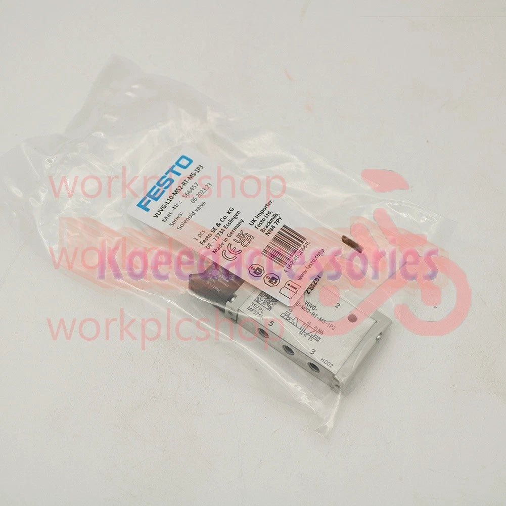 1PC FESTO VUVG-L10-M52-RT-M5-1P3 566457 Solenoid Valve