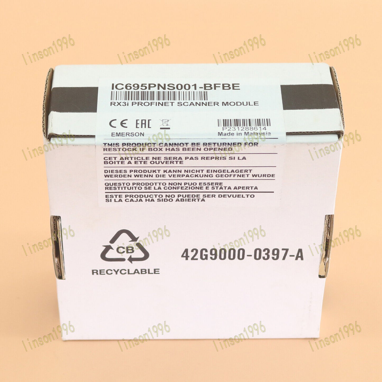 1-PC In-Box GE FANUC RX3i Profinet Scanner Module IC695PNS001-BFBE - GE FANUC