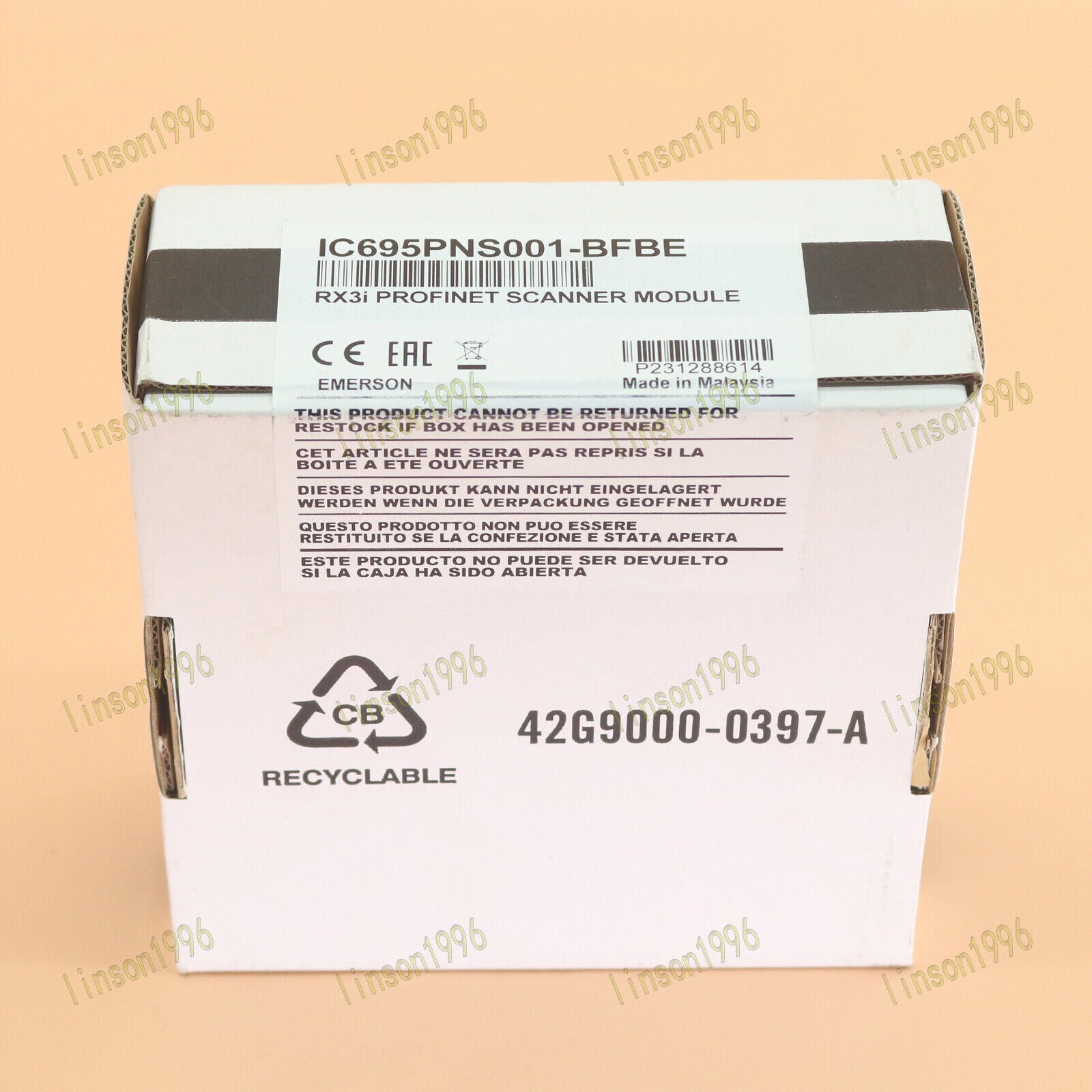 1-PC In-Box GE FANUC RX3i Profinet Scanner Module IC695PNS001-BFBE - GE FANUC