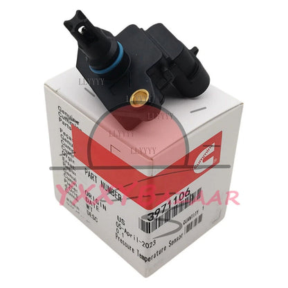 Turbocharger Boost Pressure Sensor 3971106 For Cummins 2003-2007 Dodge Ram 5.9L~