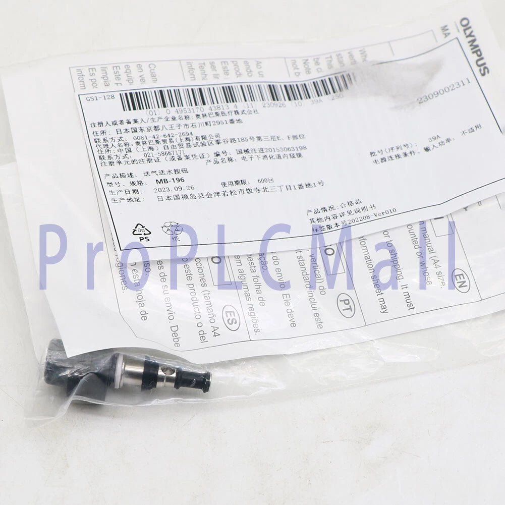 MB-196 air/water valve for 100 series flexible endoscope 1PCS x1