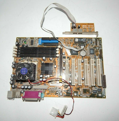 used Motherboard ASUS CUV4X-E PGA 370 CPU Celeron 700/128/66/1.7V SL4P8 - Vintage - ASUS